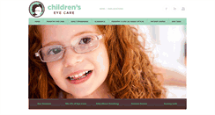 Desktop Screenshot of childrenseyecaremich.com